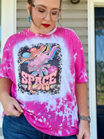 Space Rodeo Neon Bleached Tee
