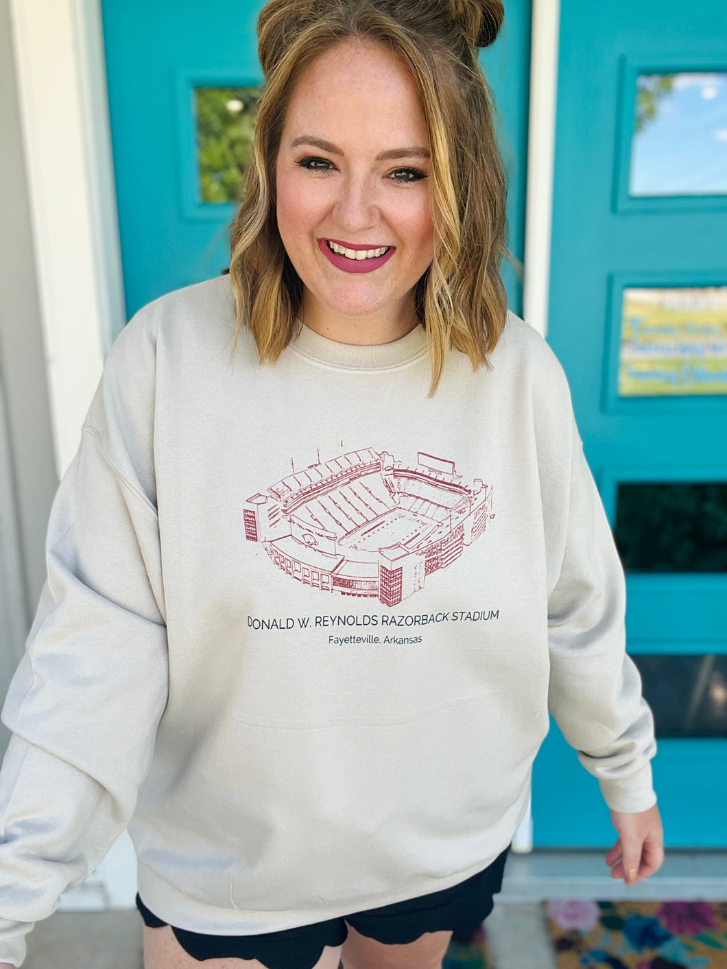 Razorback Stadium Graphic (Sweatshirt or Tee)