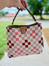 Load image into Gallery viewer, Taui Checkered Satchel