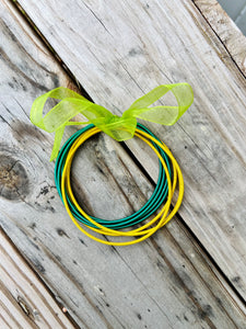 Set of 8 Guitar String Bracelets