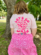 Load image into Gallery viewer, Let’s Go Girls Graphic Tee (Front/Back Design)
