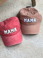 Load image into Gallery viewer, Chenille Mama Baseball Cap (Multiple Colors)