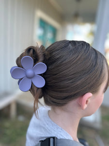 Large Flower Claw Clips (Multiple Colors)