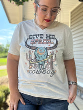 Load image into Gallery viewer, Give Me Space Cowboy V-Neck Tee