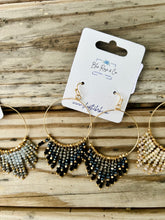 Load image into Gallery viewer, Beaded Tassel Earrings (Multiple Colors)