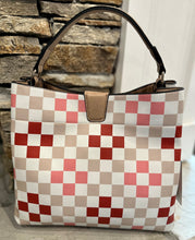 Load image into Gallery viewer, Taui Checkered Satchel