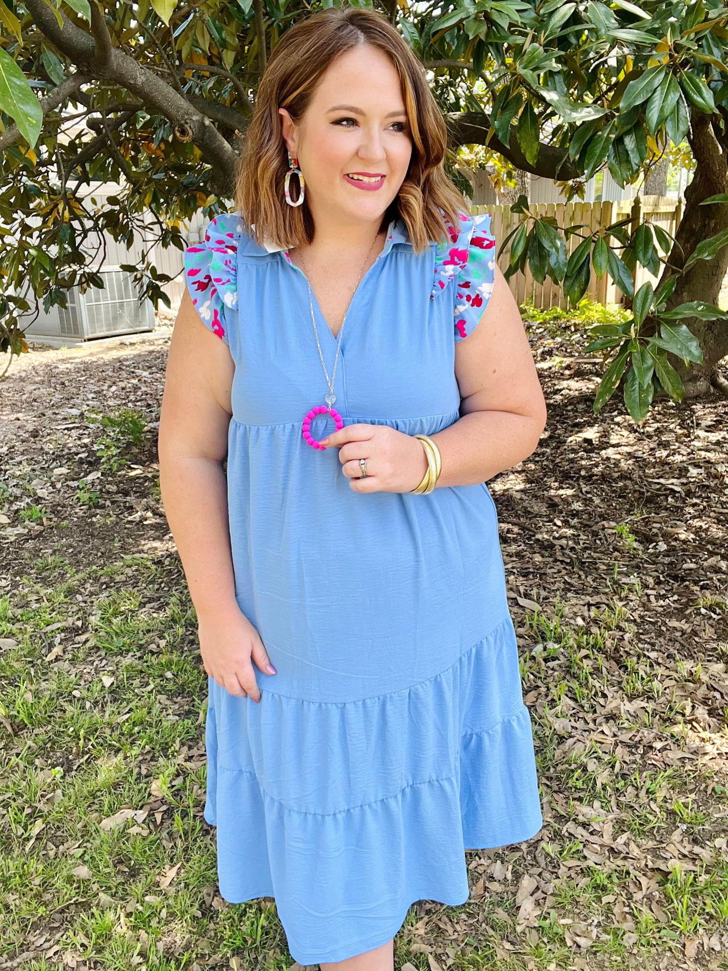 Deidra Denim Blue Maxi (Re-Stock!!)