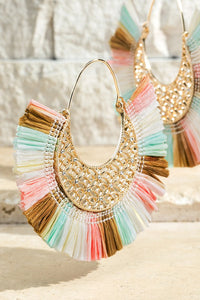 Fan Favorite Tassel Earrings (Multiple Colors)