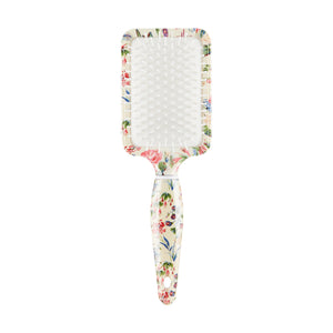 Floral Paddle Brush