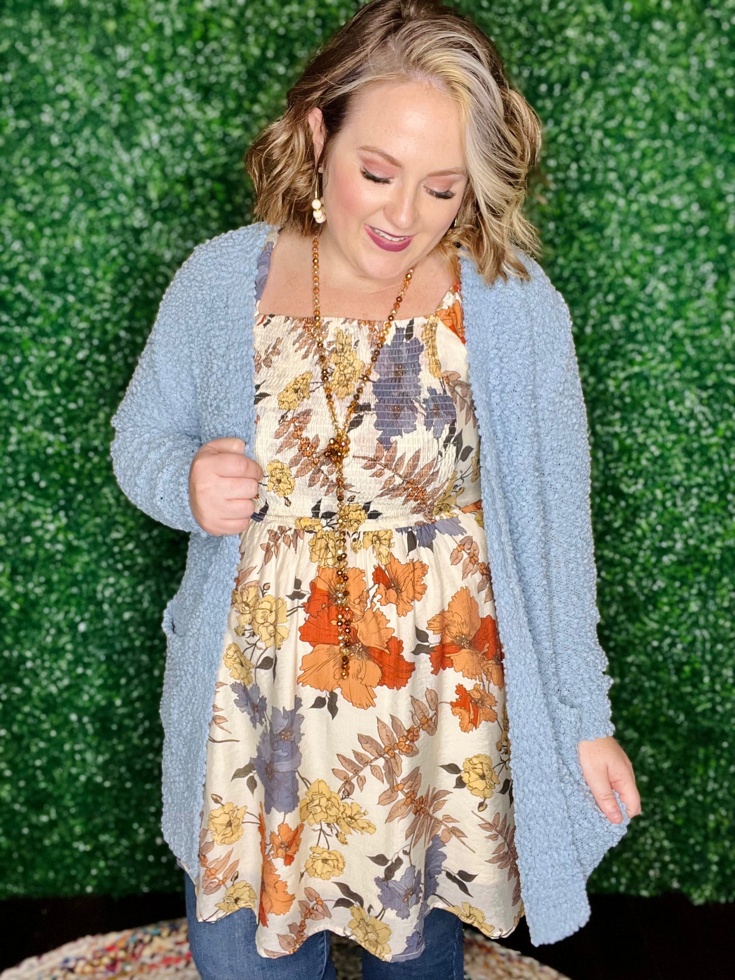 Poppy Popcorn Cardigan (Multiple Colors)