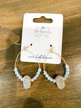Load image into Gallery viewer, Druzy Drop Earrings (Multiple Colors)