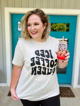 Load image into Gallery viewer, Iced Coffee Queen Graphic Tee