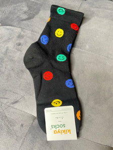 Smiley Crew Socks