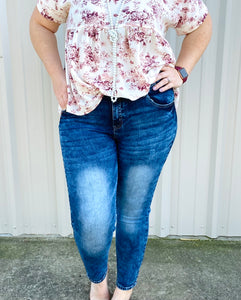 Special A Acid Wash Skinny Jeans
