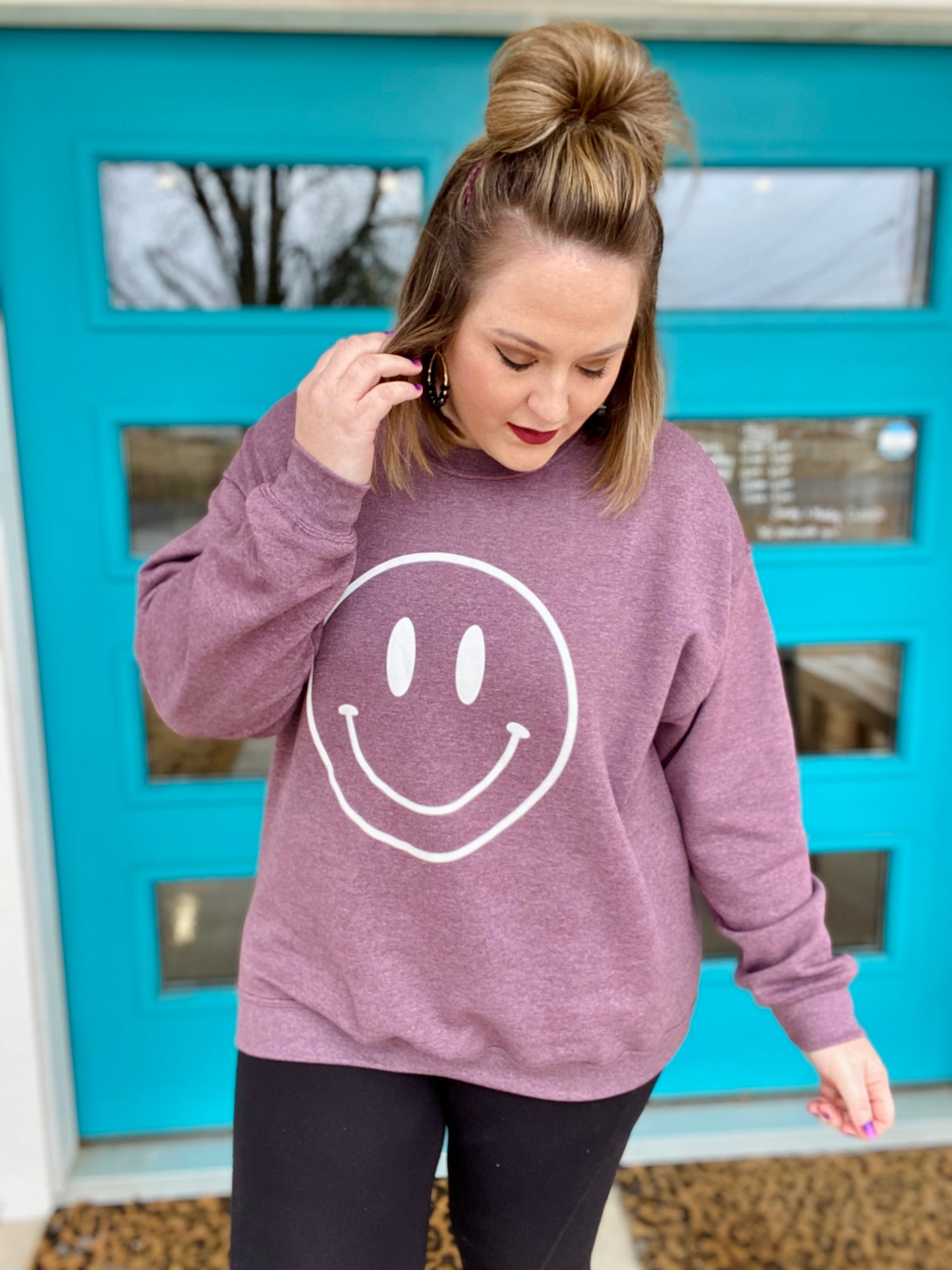 Smiley Face Sweatshirt