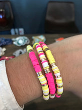Load image into Gallery viewer, Rubber Beaded Bracelets (Multiple Colors)