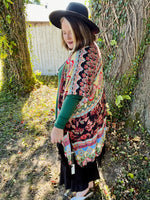 Margret Fringe Kimono