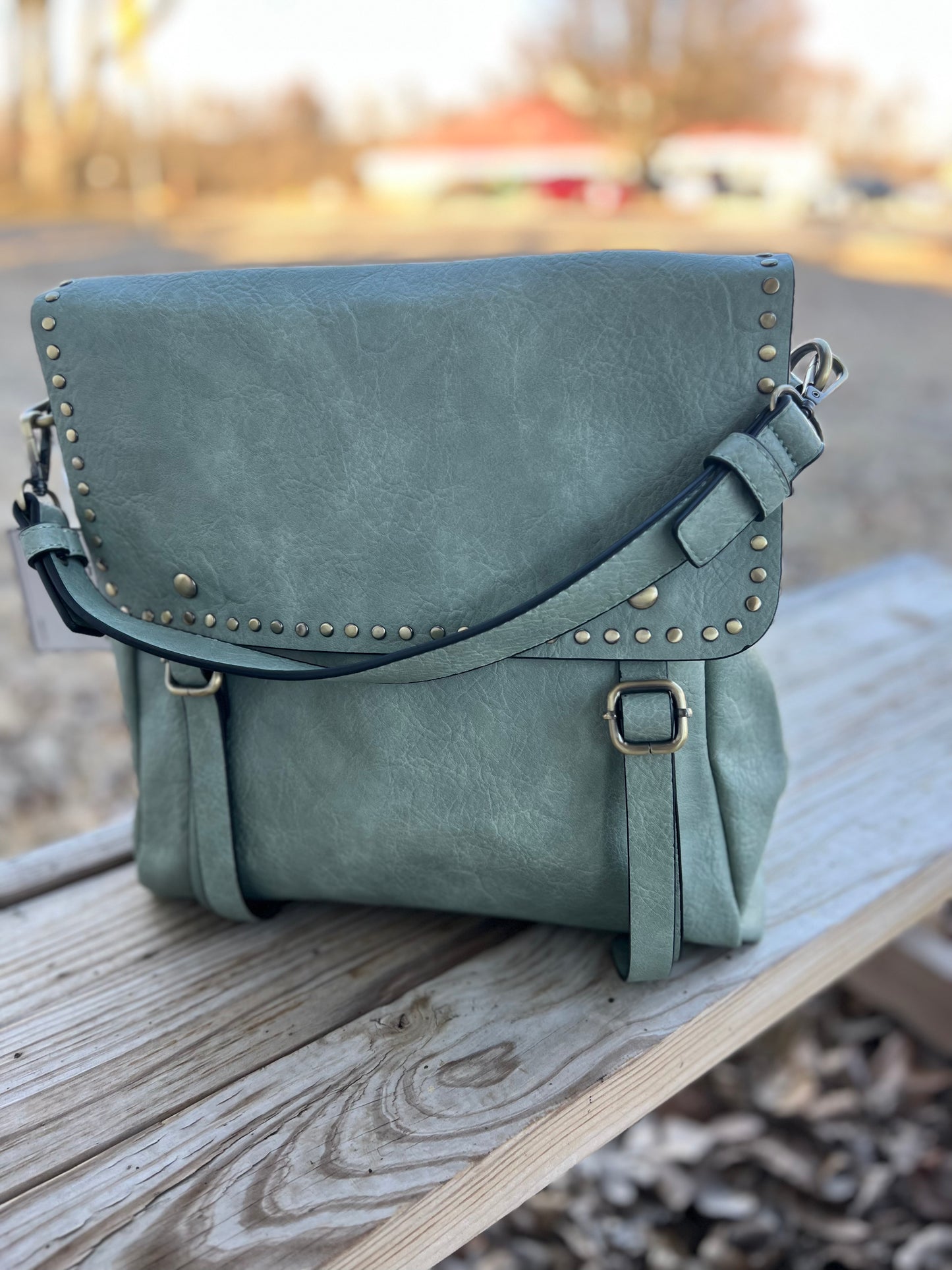 India Convertible Backpack Purse