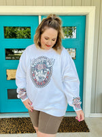 Can't Be Tamed Sweatshirt in White