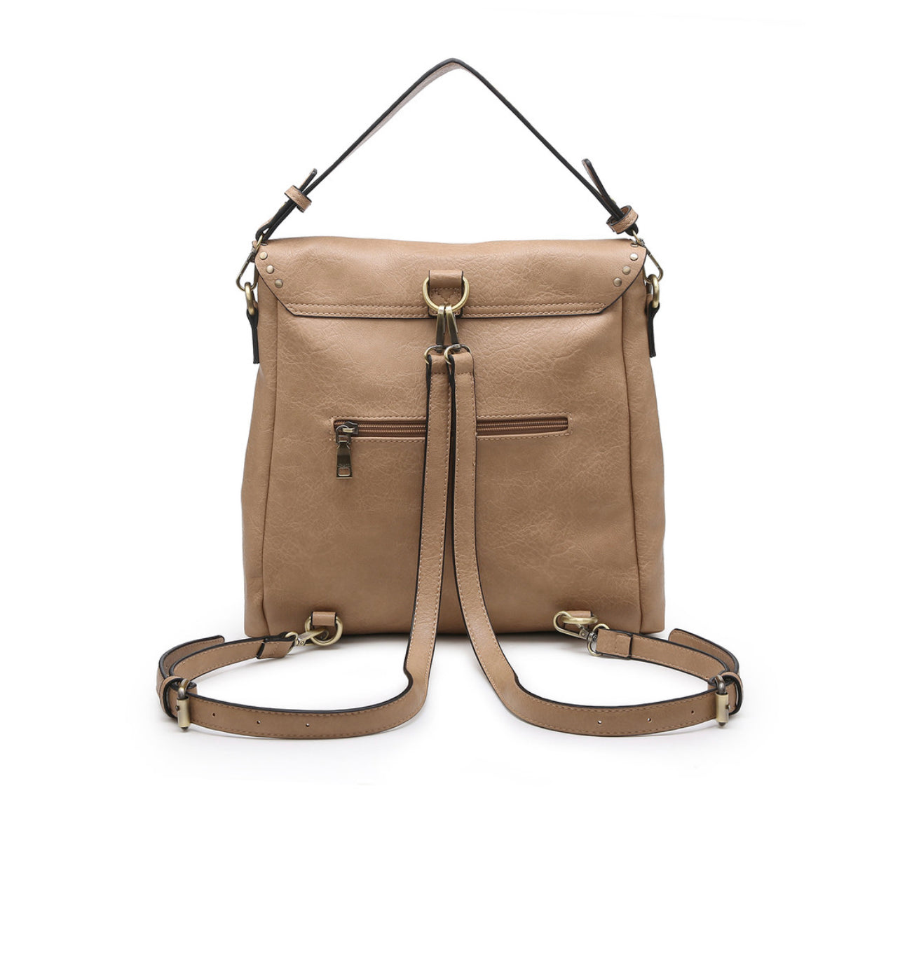 India Convertible Backpack Purse