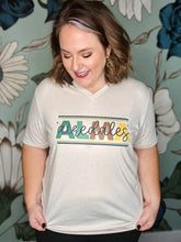 Load image into Gallery viewer, Airedale Colorblock Tee (Multiple School Options)