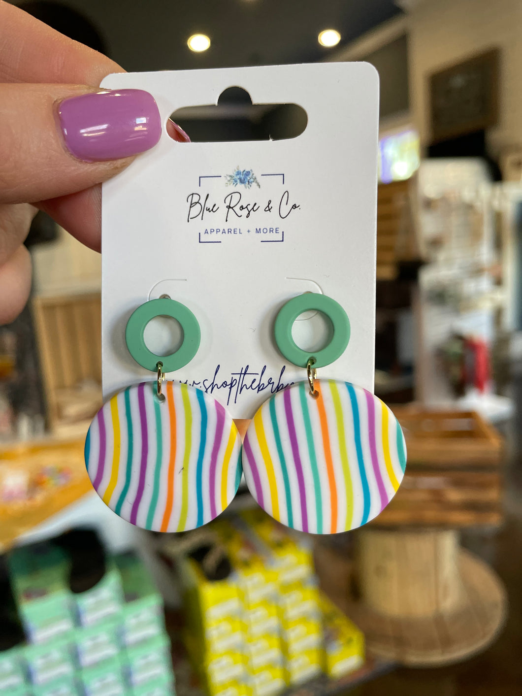 Colorful Polymer Earrings