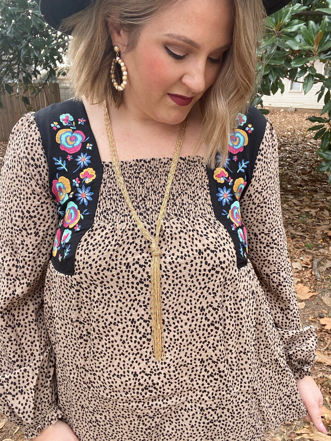Knotted Gold Chain Necklace