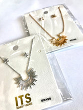Load image into Gallery viewer, Elora Necklace and Earring Set (Multiple Colors)
