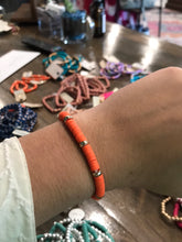 Load image into Gallery viewer, Rubber Beaded Bracelets (Multiple Colors)