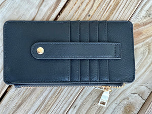 Saige Slim Card Holder Wallet (Multiple Colors)