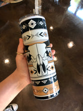 Load image into Gallery viewer, Boho Skull 20 oz Tumbler