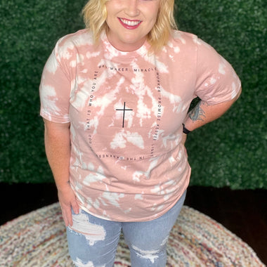 Way Maker Bleached Graphic Tee