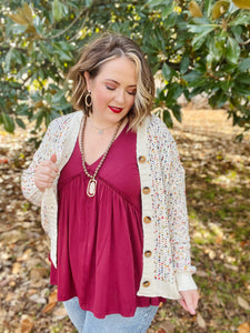 It's a Party Confetti Cardi