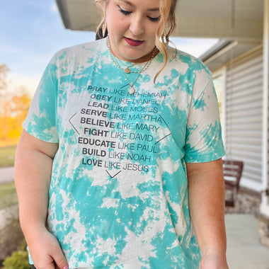 Heroes of Faith Bleached Tee