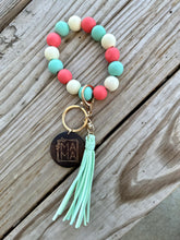Load image into Gallery viewer, Mama Wooden Keychain (Multiple Colors)