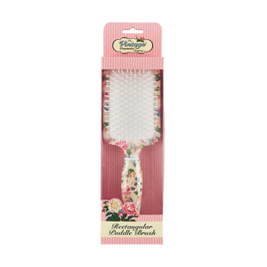 Floral Paddle Brush