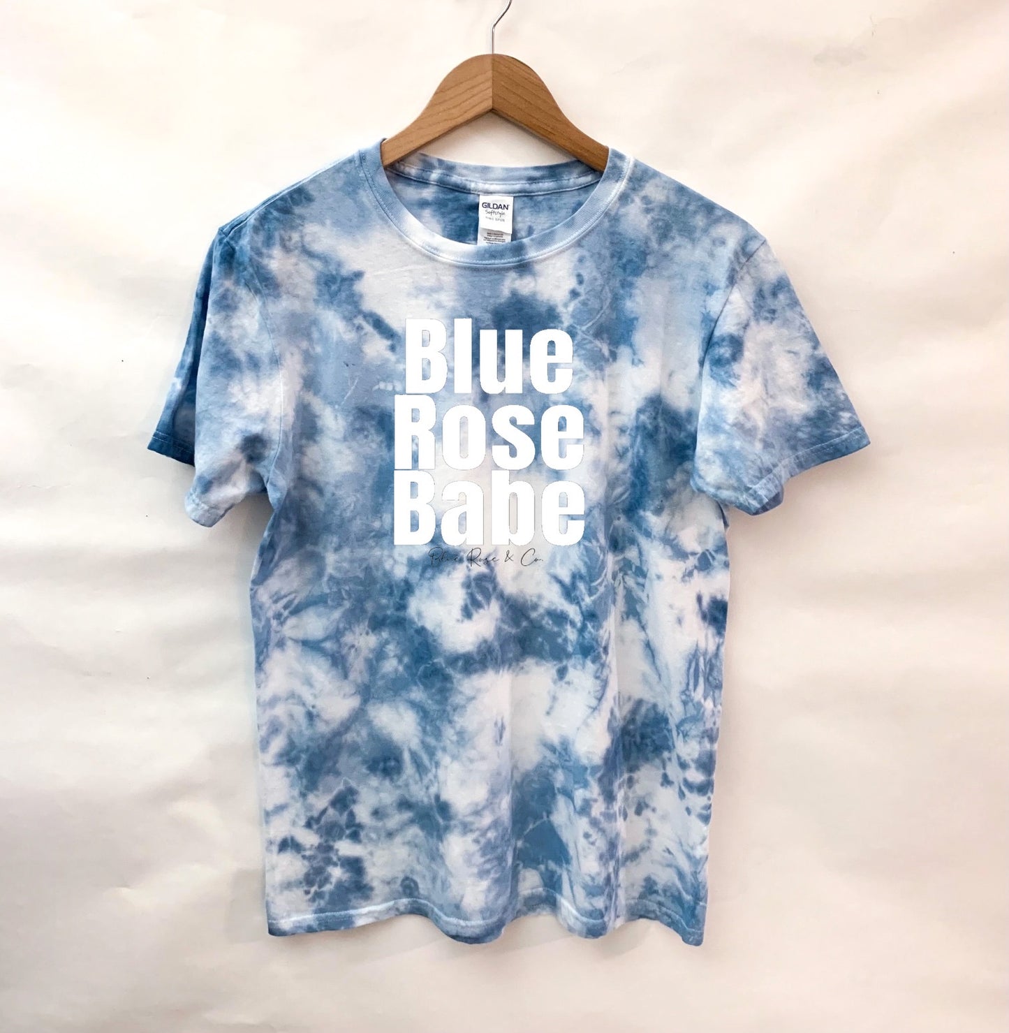 Blue Rose Babe Graphic Tee