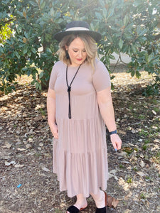 Tiered Maxi Dress (Multiple Colors)