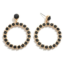 Load image into Gallery viewer, Rhinestone Drop Earrings