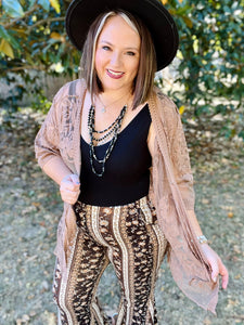 Lydia Open Front Lace Kimono