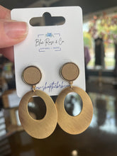 Load image into Gallery viewer, Ophelia Oval Earrings