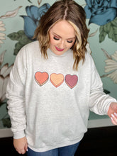 Load image into Gallery viewer, I have Loved You Sweatshirt on Gray (Front and Back)