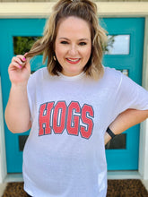 Load image into Gallery viewer, Hogs Graphic Tee on White