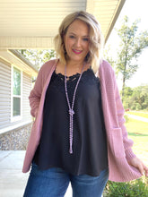 Load image into Gallery viewer, Waffle Knit Cardi (Multiple Colors)
