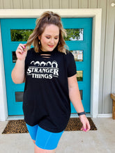 Load image into Gallery viewer, Stranger Distressed Graphic Tee