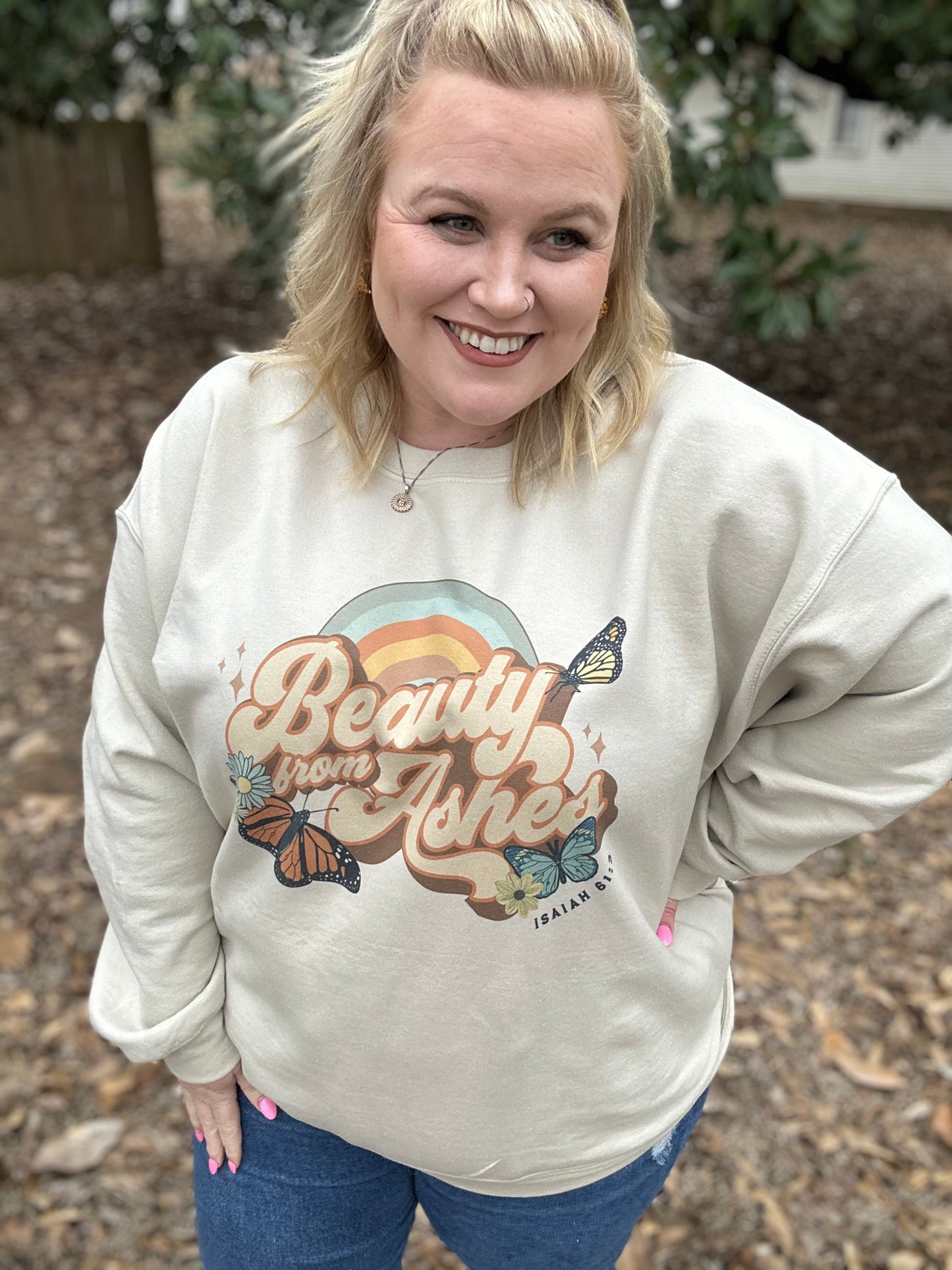 Beauty From Ashes Graphic (Sweatshirt or Tee)