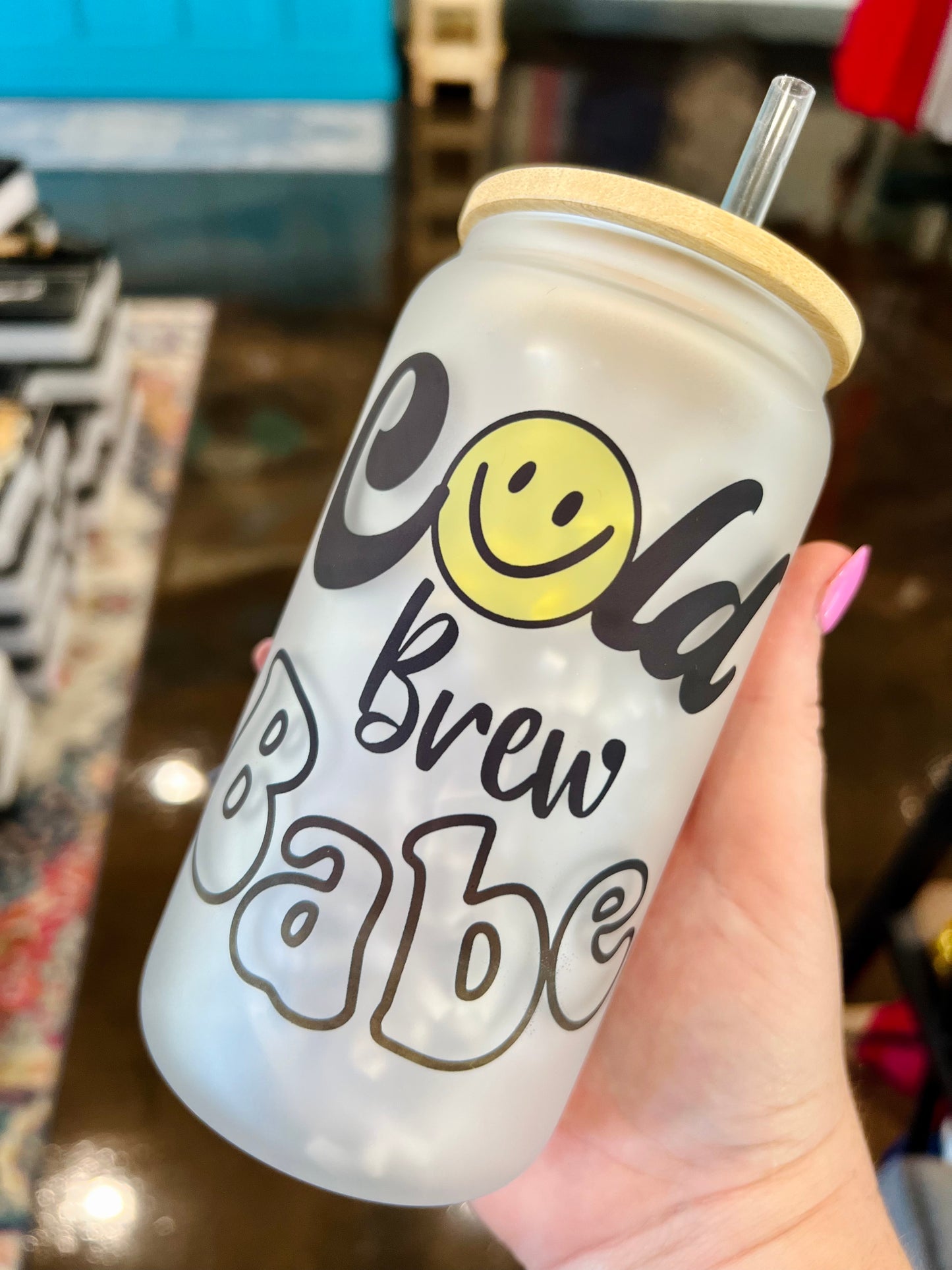 Cold Brew Babe Frosted Libby Cup