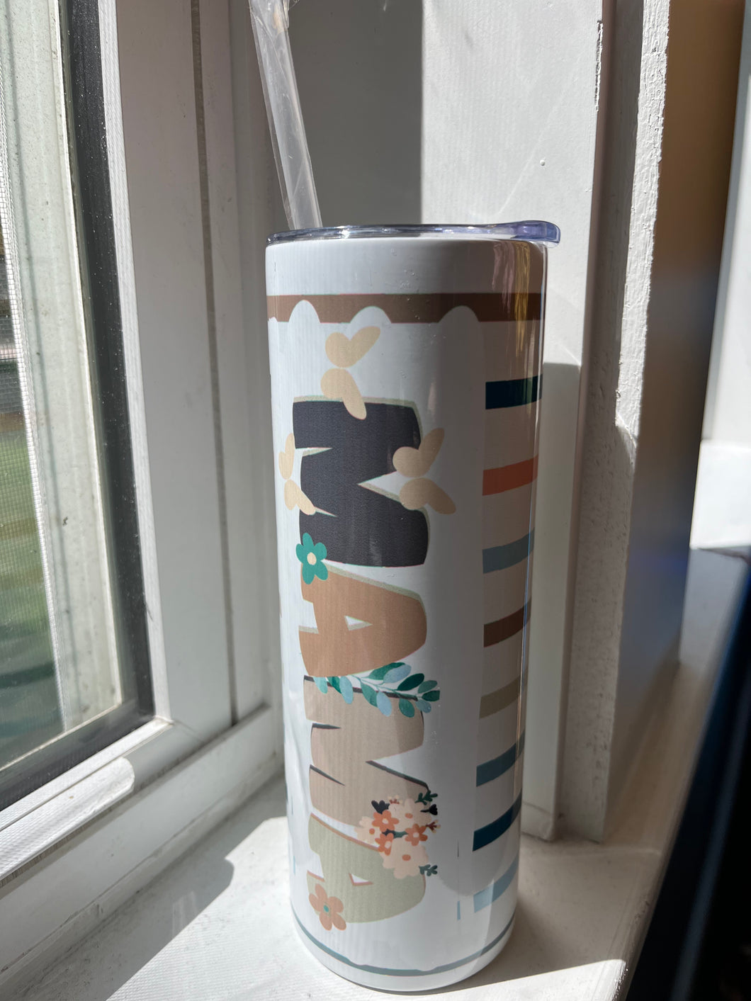 Mama Stripes 20 oz Tumbler