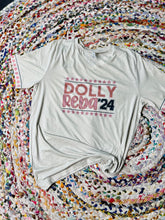 Load image into Gallery viewer, Dolly/Reba V-Neck Graphic Tee