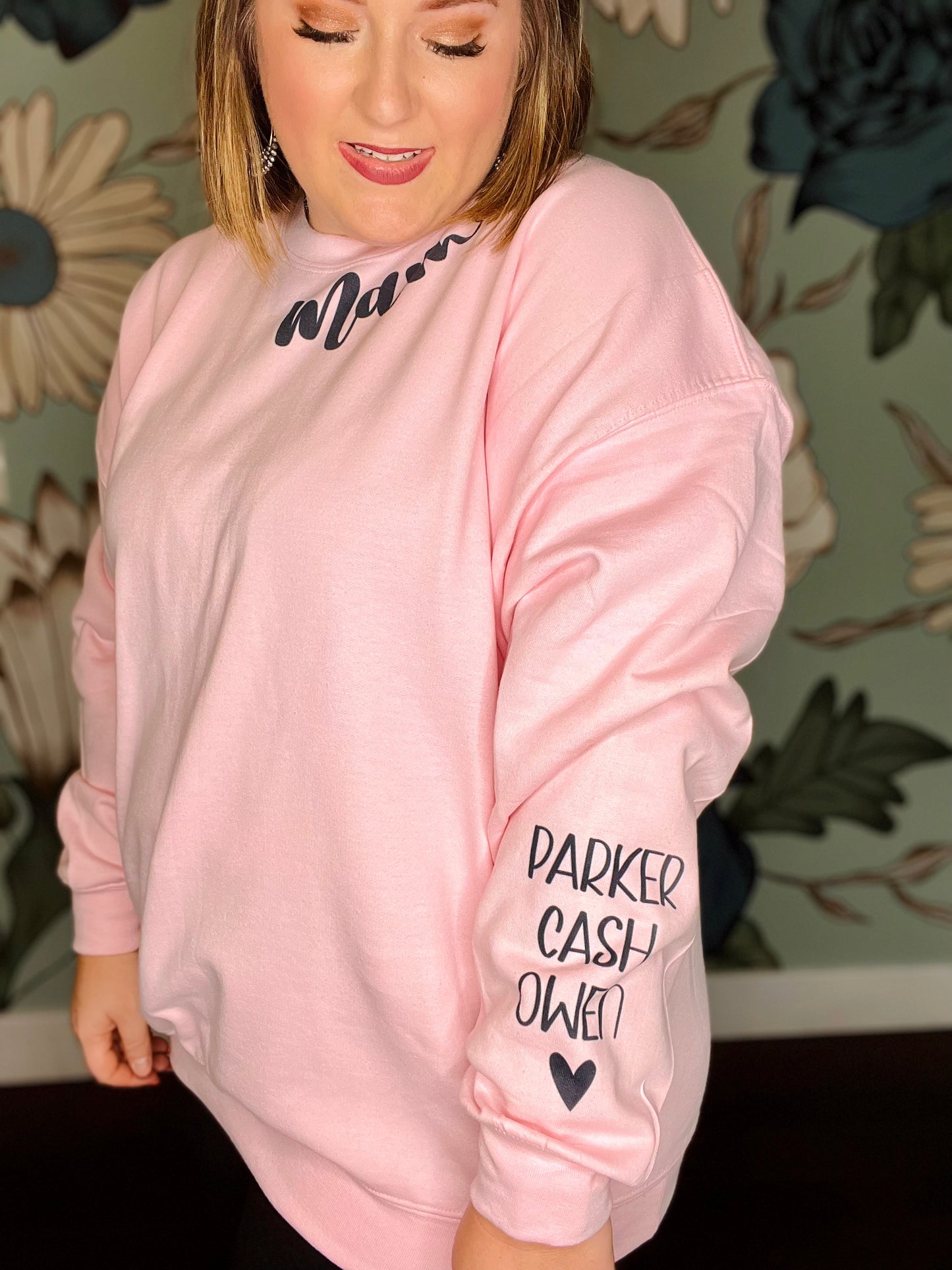 Custom Mama Sweatshirt (Any names!)